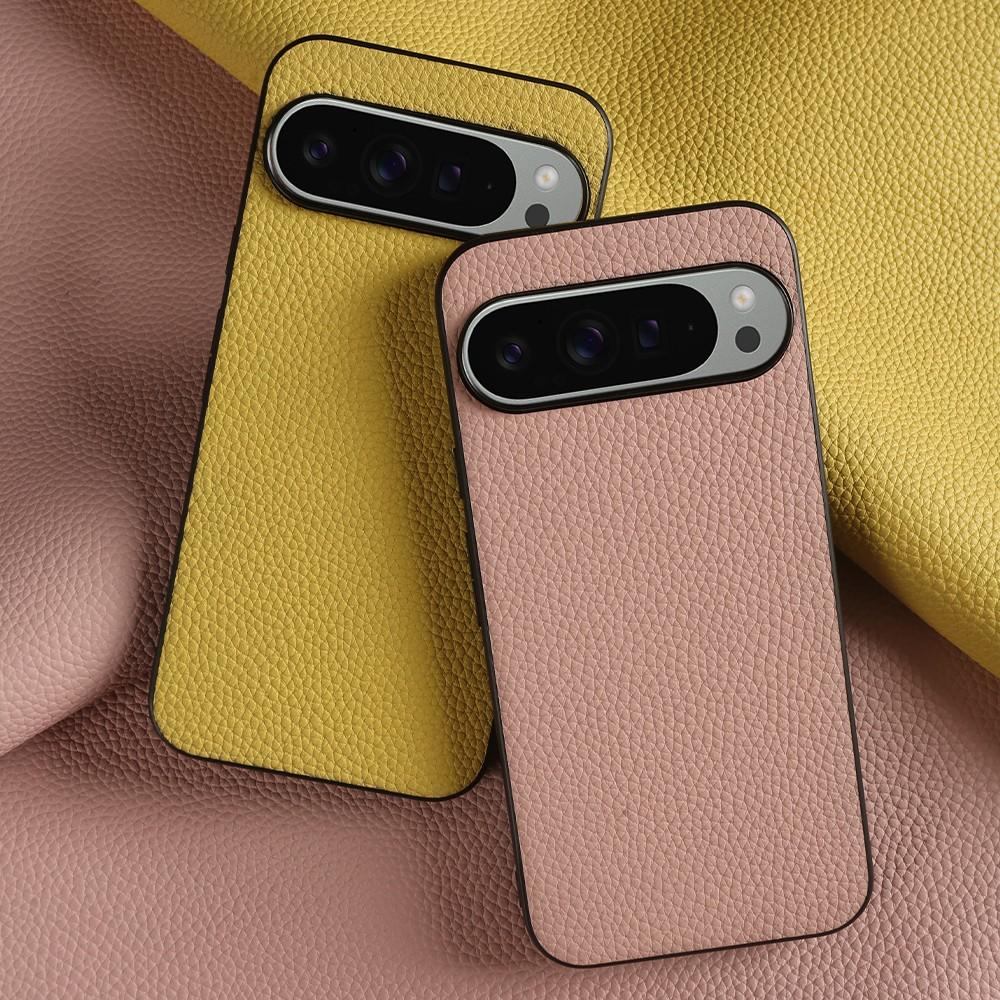 Luxus Pixel 10 Pro Hülle Business Rindsleder Handyhüllen Für Google pixel9pro 7A 8pro Vollschutz Stoßfeste Rückabdeckung