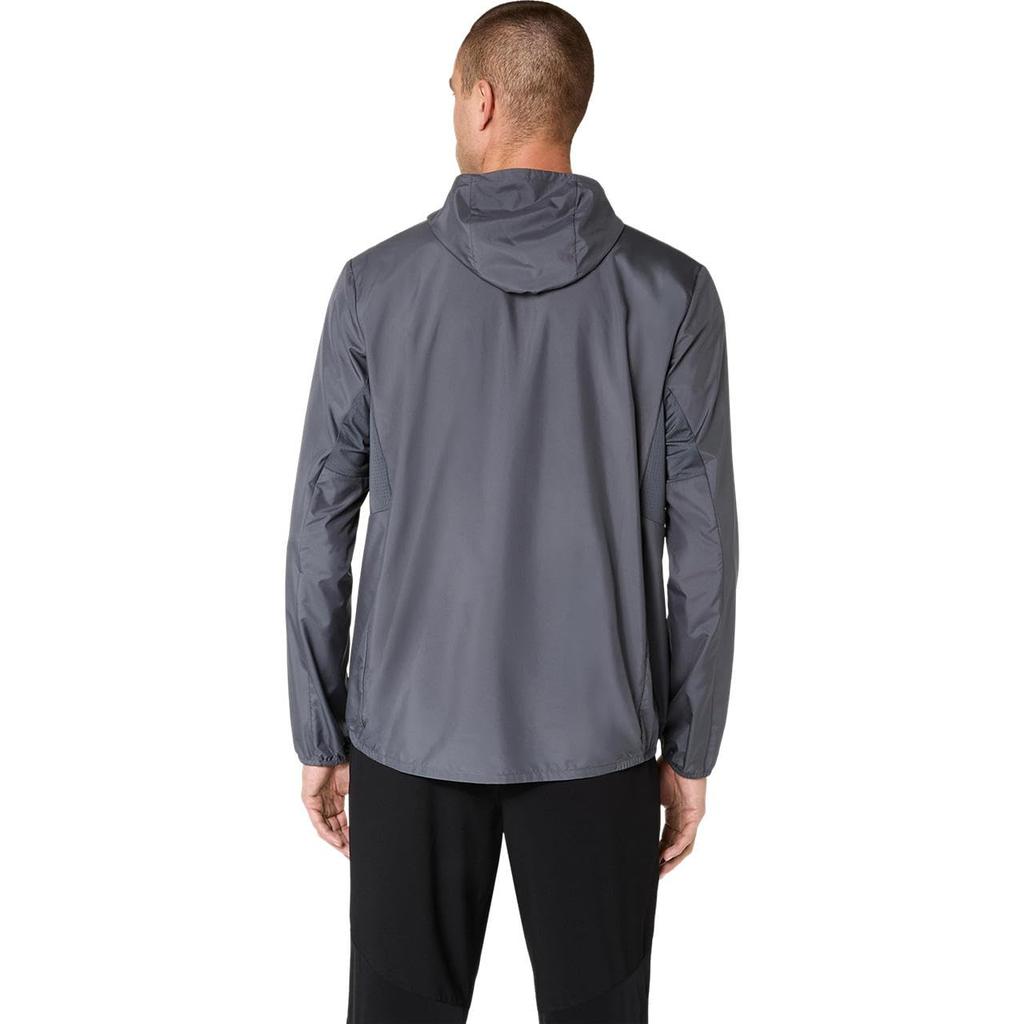 Running Wear SILVER JACKET 2011D235 020 S [ASICS] Men's (CARRIER GREY)