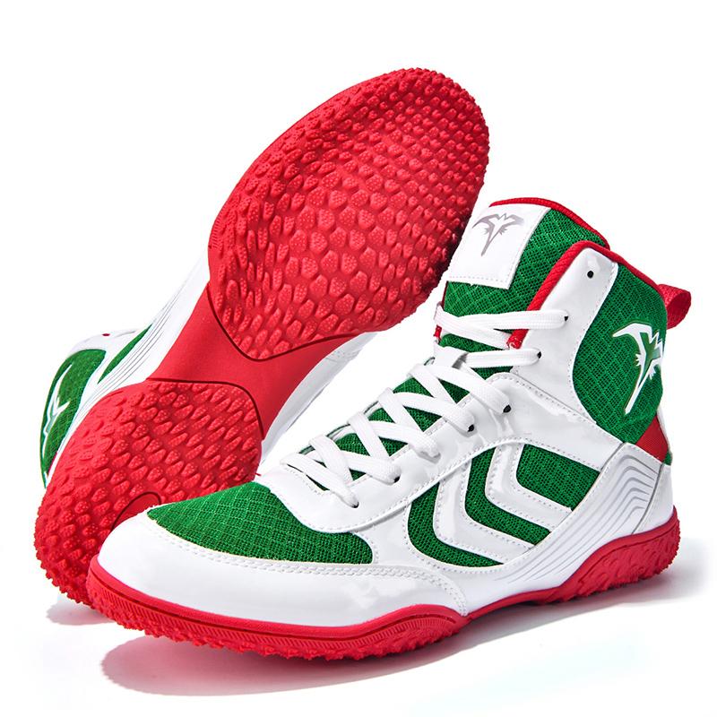 Men Professional Wrestling Shoes Quality Lightweight Big Size White Black Outdoor Man Boxing Gym Training Shoes