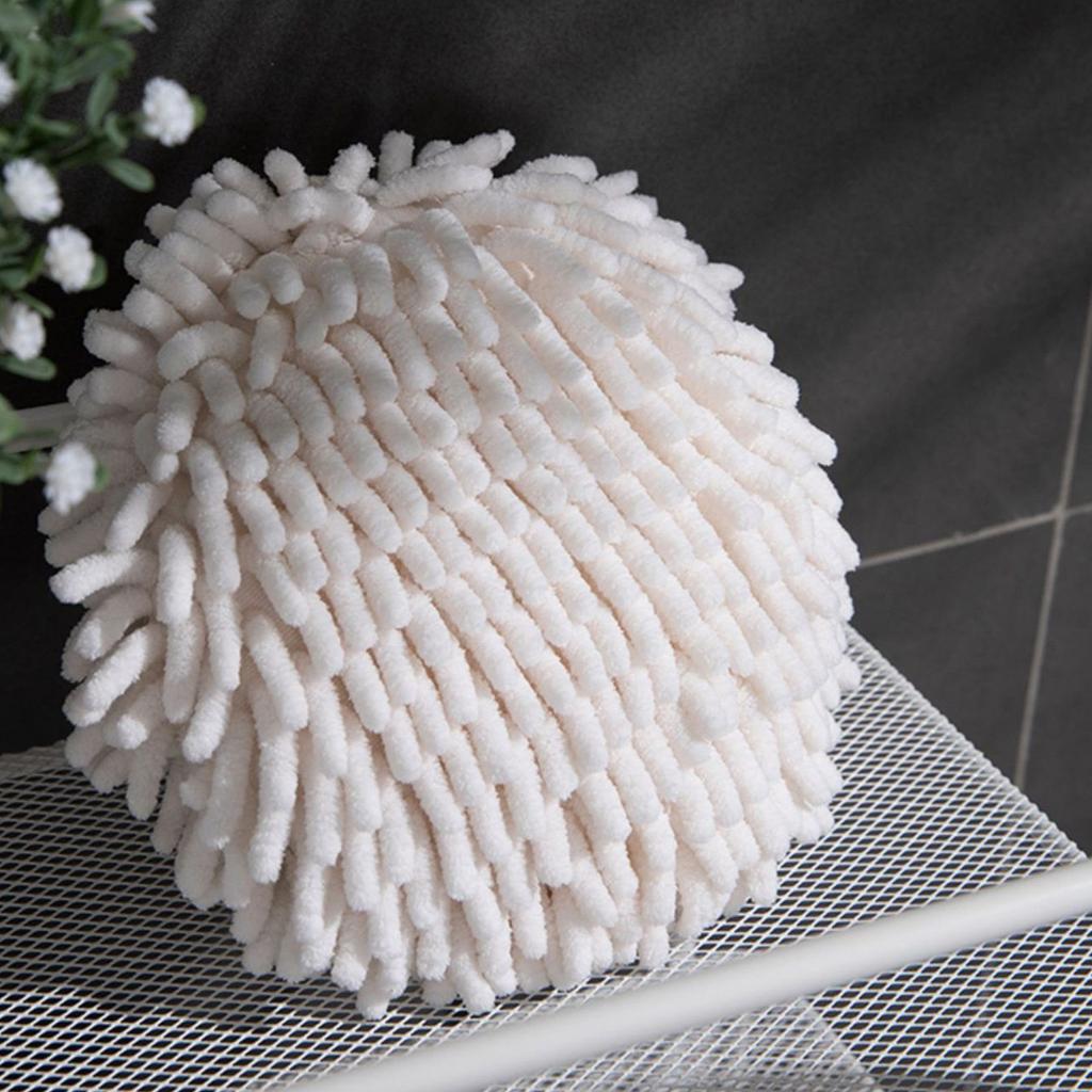 Hand Towel Ball Hanging Hand Towel Kitchen Thickened Absorbent Quick Dry Bathroom Cute Wipes With This Innovative Bathroom Decorative Towel
