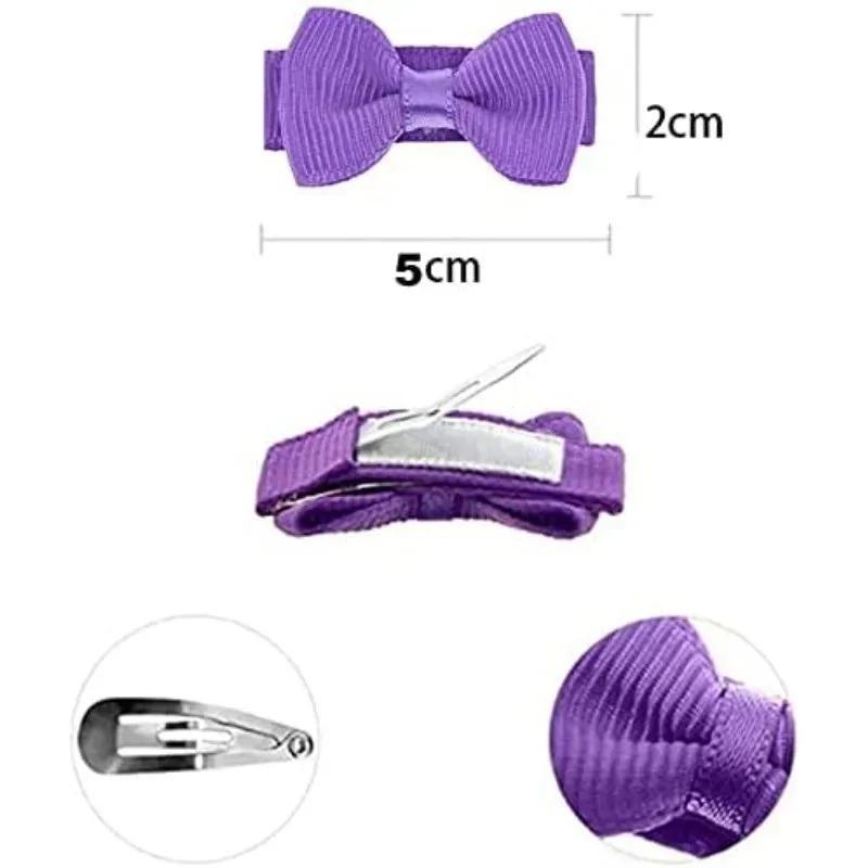 20Pcs/Set Hair Accessories Baby Girls Hair Clips DoNot Hurt Hair Headdress Baby Toddle Lanugo Hairpin Trumpet Princess Headwear