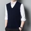 Men's 100% Wool V-Neck Base Layer Vest