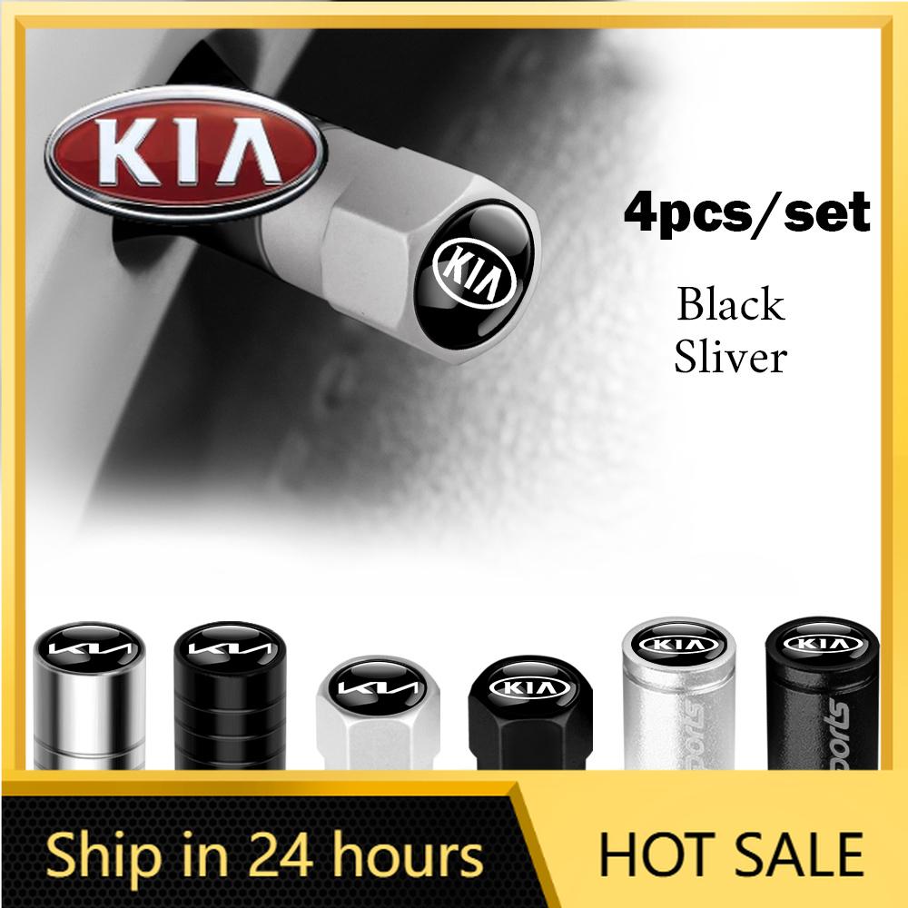 2026 Horká Samolepka na Auto 3D Kovové Krytky Ventilků Pneumatik Kol Auta Kryt Stonku Příslušenství Pro KIA Ceed Sportage Rio 3 Proceed K5 Sedona Pro
