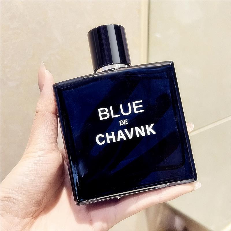 TikTok Hot Blue Men's Perfume: Marine Notes, Vietnamese Charm, Fresh & Long-lasting Fragrance.
