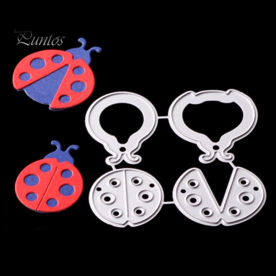 Cute Ladybug Metal Cutting Dies DIY Scrapbook Album Paper Cards Crafts Template