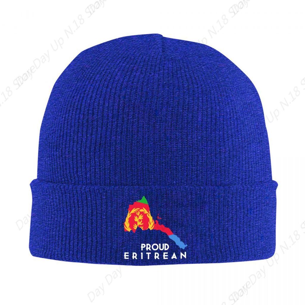 Proud Eritrean Flag Bonnet Hats Fashion Knitted Hat For Men Women Autumn Winter Warm Eritrea Pride Skullies Beanies Caps