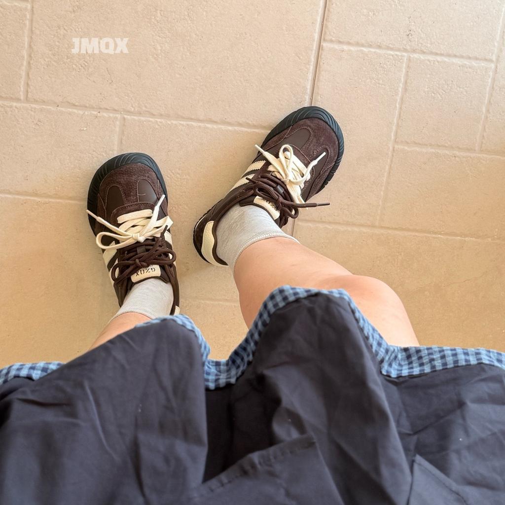 2025 jesień nowe retro podwyższenie wewnętrzne Merad sznurowane kapibara duża głowa niemieckie buty treningowe codzienne buty deskorolkowe damskie