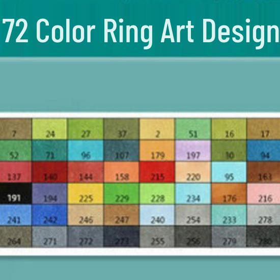 Fakale 2nd Gen Finecolour Anime Markers Set, 160 Oil-Based Professional Student Colors