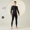 Yuzhaolin Herren Thermisches Schnelltrocknendes Sport-Basisschicht-Set