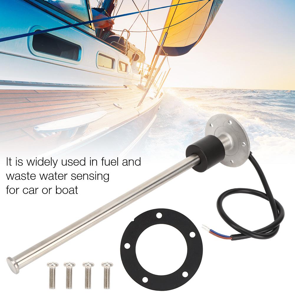 Metal Car Boat Yacht Trucks RV Oil Fuel Liquid Waste Level Sensor Indicator Replacement250mm