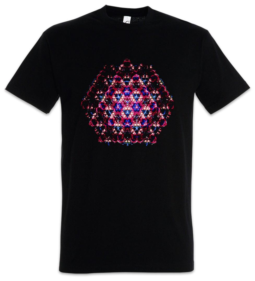 Kaleidoscope V Mens T-Shirt Mens Womens Tees Top Crystal Kaleidoscope Psychedelic Art Art Hippie XL