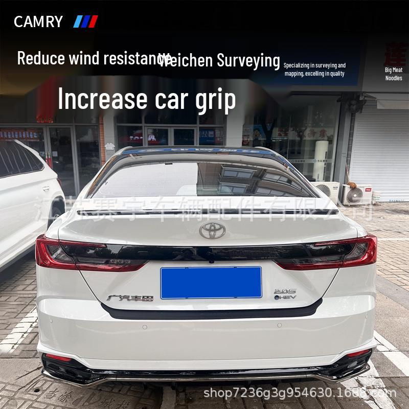Ninth Generation Toyota Camry 2024 High Trim No-Drill Rear Spoiler