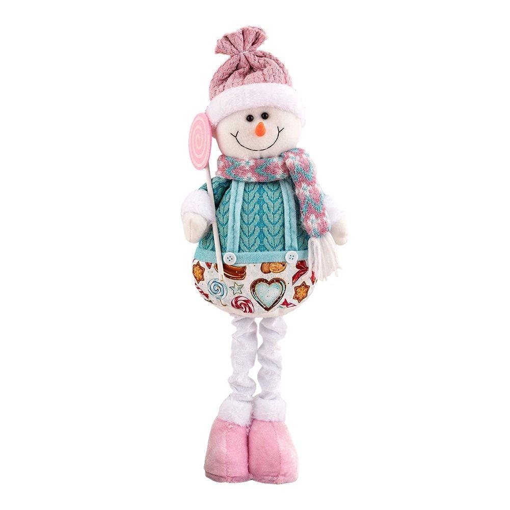 

Christmas Figurine Festive Home Decor Stretch Snowman Ornament snowman