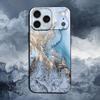 Marble Grain For iPhone 13,16,11,14,17,12,15,Plus,Pro Max,XS,X,XR,SE,Mini,8,7,Phone Case Soft Silicone Black