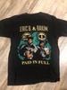 Vintage T Shirt Eric B and Rakim Short Sleeve All Size