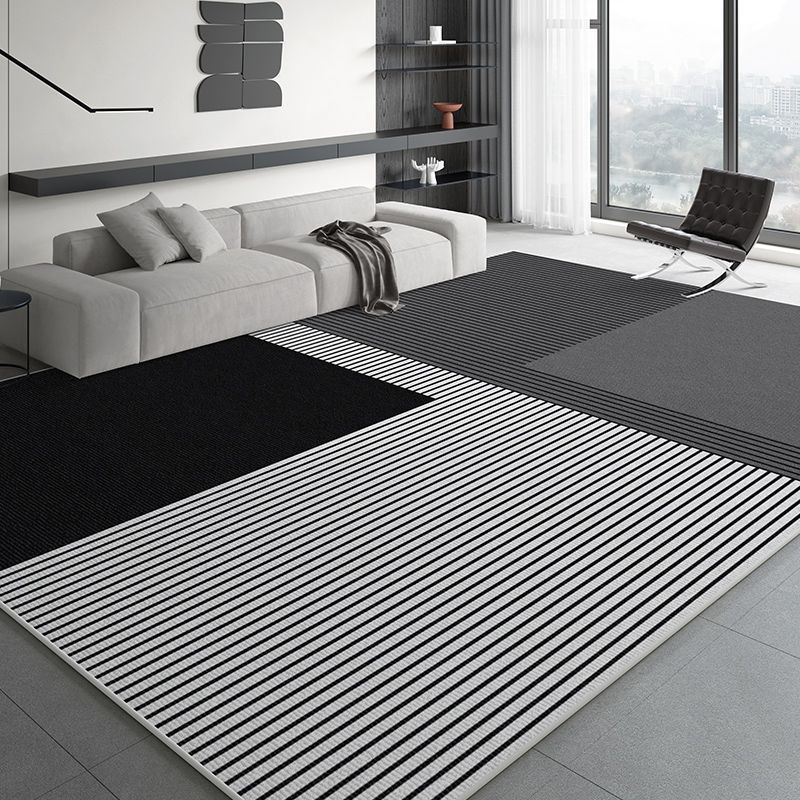 Simple Luxury Large Area Carpet for Living Room and Bedroom Floor Mats Easy to Clean Coffee Table Mats Home Decorations