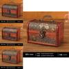 New Chinese Style Wooden Storage Box With Floral Design For Home Office Organization