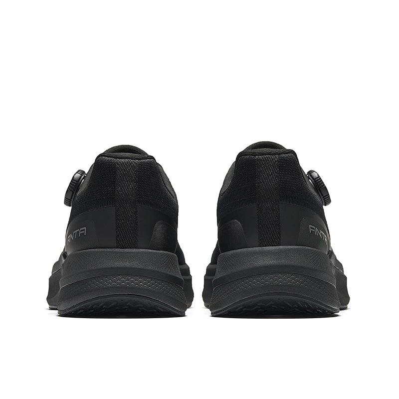 Anta Training Series Shenxing 12 Pro Urban Commuting Shock Absorbing Breathable Low Top Training Shoes Men Sneaker Basic-Black 112537711-1