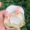 Rab Cloth Headband, Female Rubber Band Headband, Korean Version, Cute Student, Rubber Band, Hair Tie, Leather Case, Gift for Girlfriend
