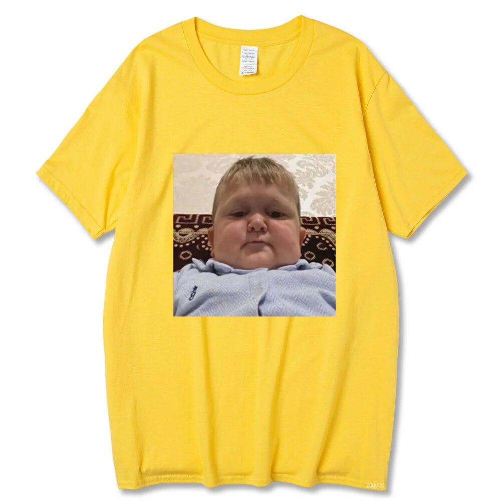 

Новинка 2023 года, футболка Hasbulla Fighting Meme, унисекс, женская мини-футболка Khabib Blogger, высококачественная футболка с круглым вырезом из чистого хлопка, футболки большого размера унисекс 4XL