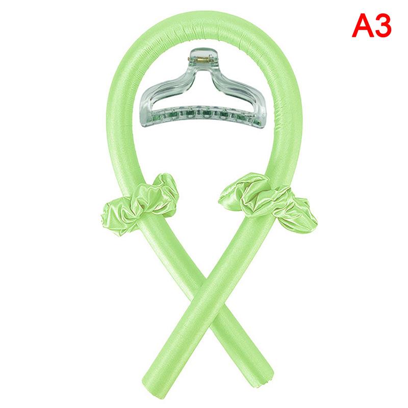 Heatless Curling Rod Headband No Heat Hair Curlers Ribbon Hair Rollers
