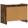 TV Cabinet 60 x 33 x 47 cm Smoked Oak Wood Based Material