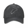 Hockenheimring - Classic [outline] Cowboy Hat Hat Baseball Cap Golf Wear Women's Beach Visor Men's