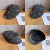 Pattern Vintage Star Wash Denim Cap With Sun Protection For Spring Gift Summer