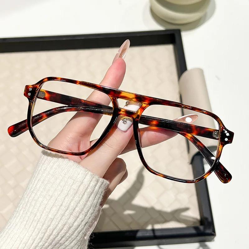 Fashion Cat Eye Men Women Photochromic Plastic Blue Light Blocking Spectacle Eyeglasses Frame Female Unisex Computer Eyewear