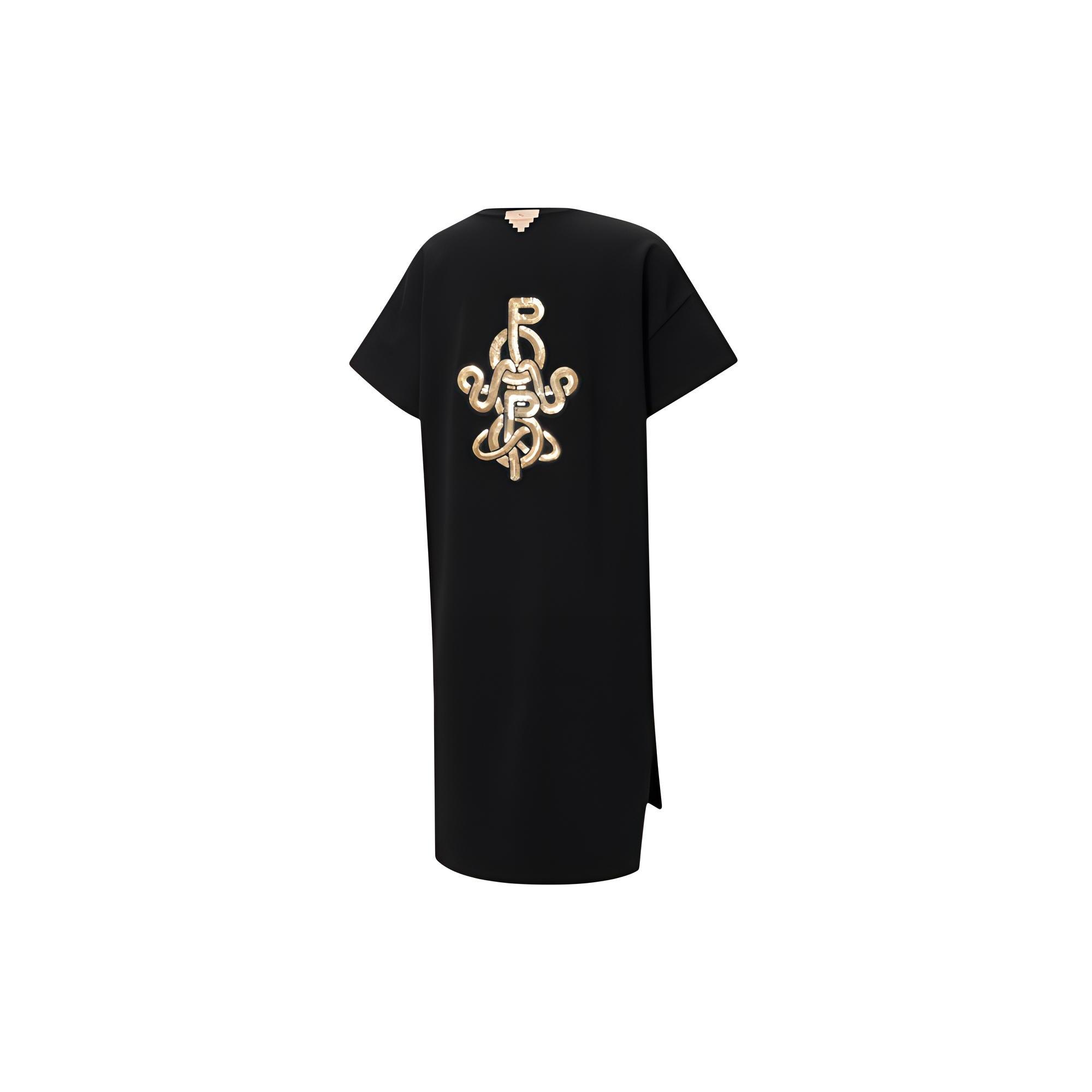 (WMNS) PUMA x PRONOUNCE Jointly Signed Back Printing Sports Dress Black Women s 532148-01 XS