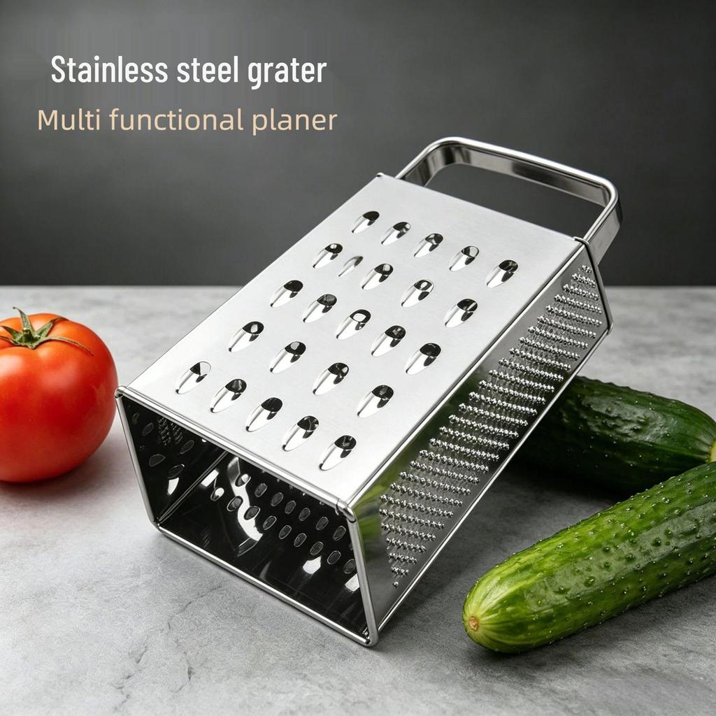 Stainless Steel Multi-Functional 4-Sided Vegetable & Cheese Grater