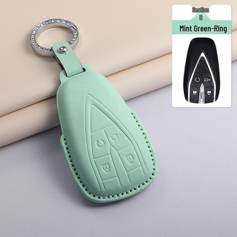 Changan Key Cover for Yidong, CS75, CS35, CS55 PLUS, Oshan X5/X7, UNI-T/K, Ruicheng – Textured Blue Finish.