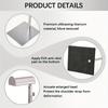 3pcs Stainless Steel Handbag Display Stand Golden Matte Finish Adjustable Jewelry and Multi-Functional Luxury Wallets Showcase