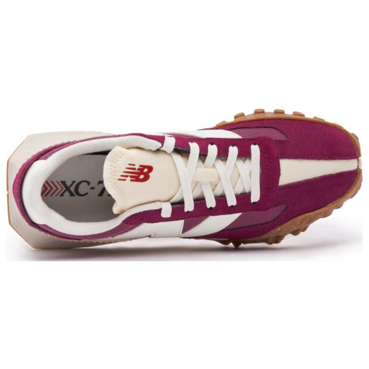 New Balance XC-72 Borgonha Tênis Masculinos Vermelho Branco UXC72RE