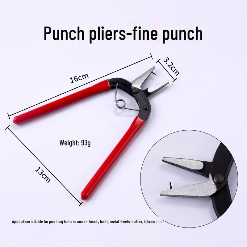 Handmade Mini Needle-Nosed Jewelry Pliers - DIY Craft Tool