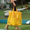 Mesh Beach Tote QuickQuickEvaporating Sand Sifting Bag Lightweight Seaside for