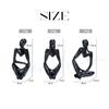 Thinking Style Human Figurine (Set of 3) - Abstract Art, Modern Interior Decoration, Stylish Compact Tabletop Figurine for Living Room, Entryway, or