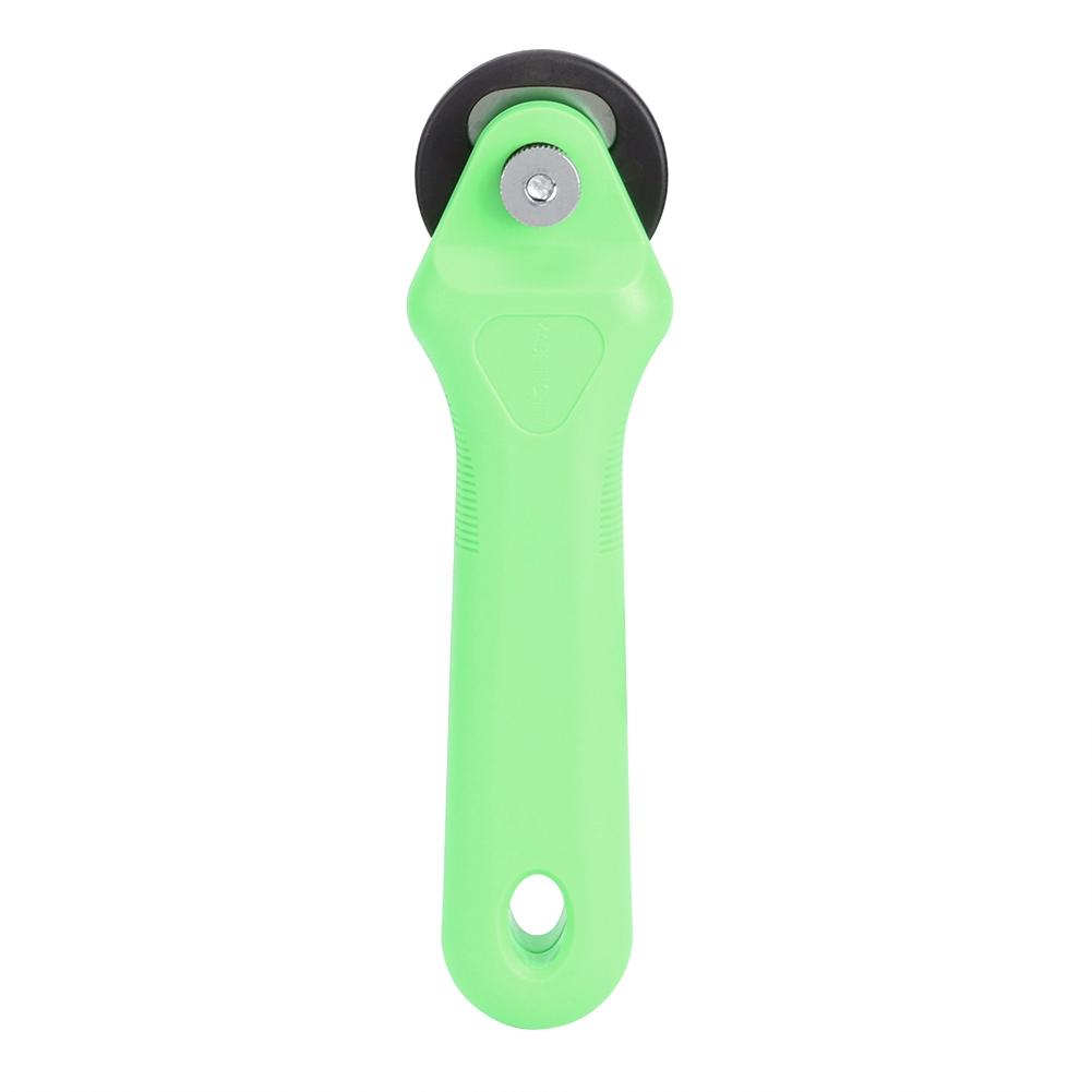 45mm Round Cutter Knife Cloth Knife Round Hob Fabric Cutter Sewing Accessories (Green)