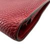 HERMES Bifold Wallet Taurillon Clemence Dogon GM Purse Red Taurillon Clemence Used