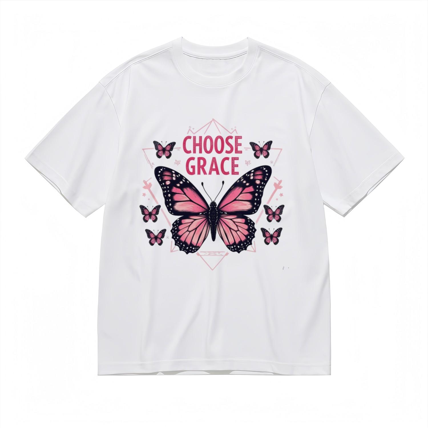 Women s Comfy All Season Classic T-Shirt Mens Womens Tees Top Geometric Floral Cluster Design Tee S