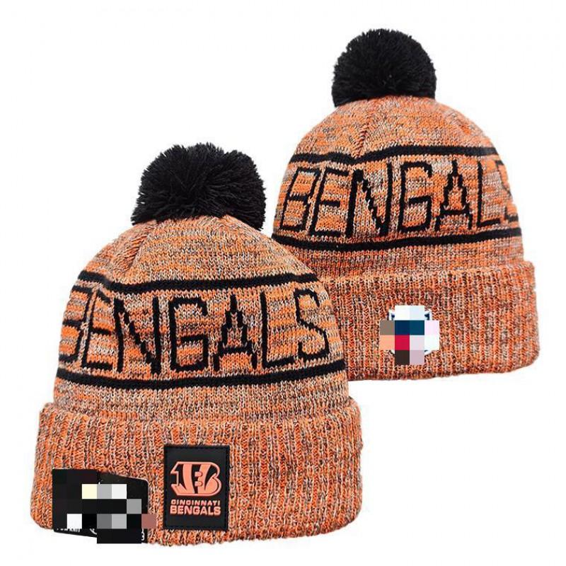 NFL Team Style Knit Beanie Winter Warm Embroidered Fleece Lined Hat Men Women