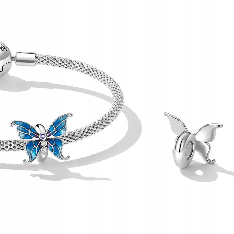 Charms Do Pandora Stoper Motyl Zawieszka Charms Srebro 925