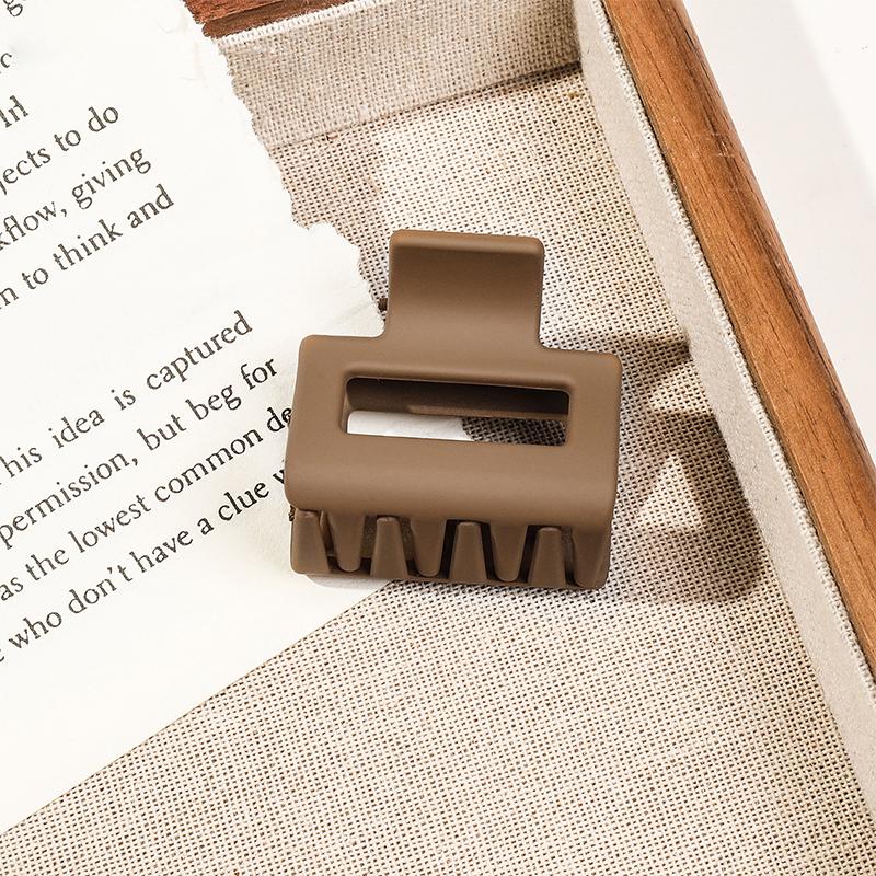 8pcs Matte High Ponytail Clip Small Hair Clip Back of the Head Hair Bun Versatile Shark Clip Hair Clip Head Accessory