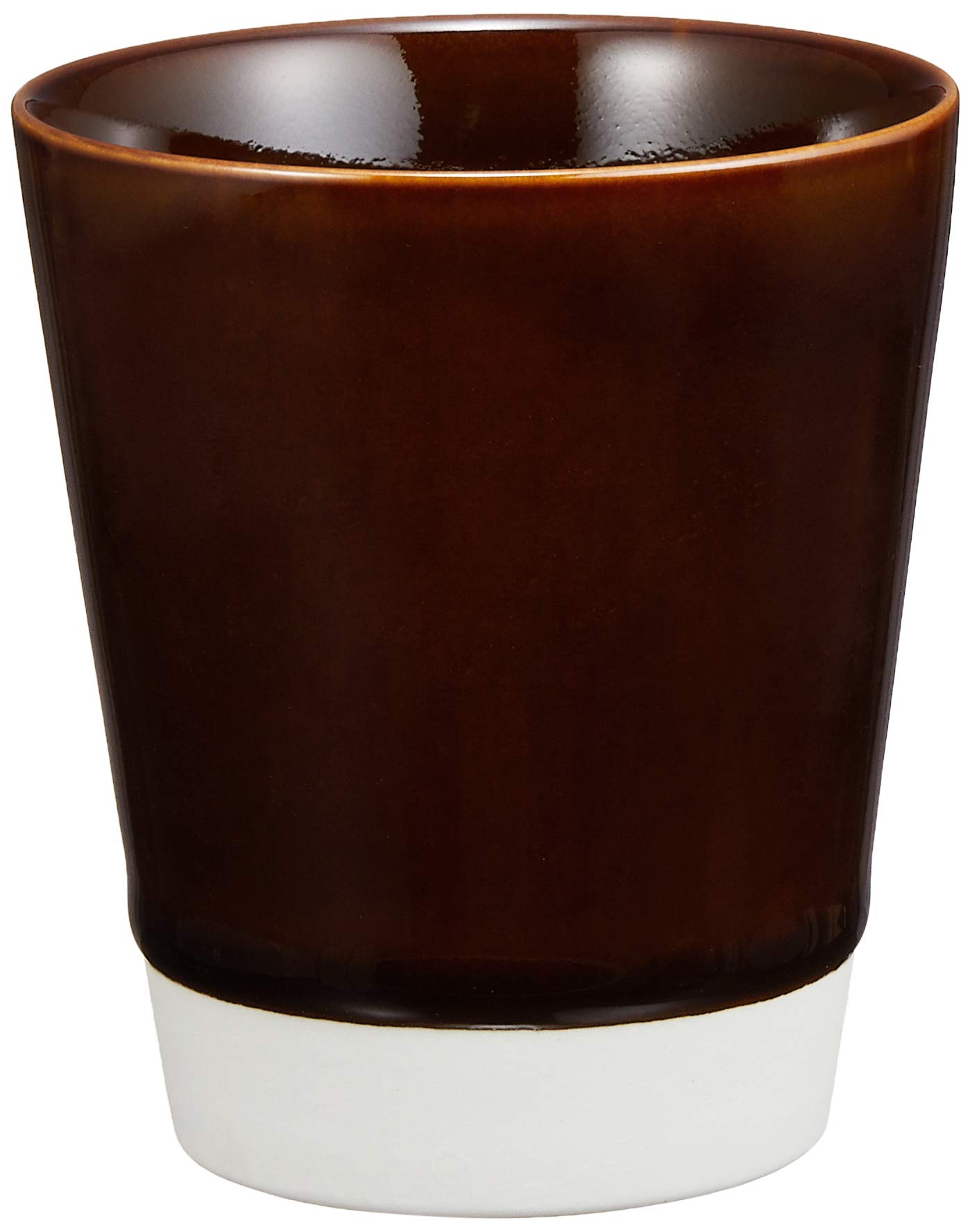 

Nishikai Pottery Hasami Ware es Cup M Candy Glaze Brown 19574 Essence