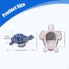 2Pcs Turtle Toilet Bolt Covers Compact Gift Statues Parts Easy Installation Resin Screw Cover for