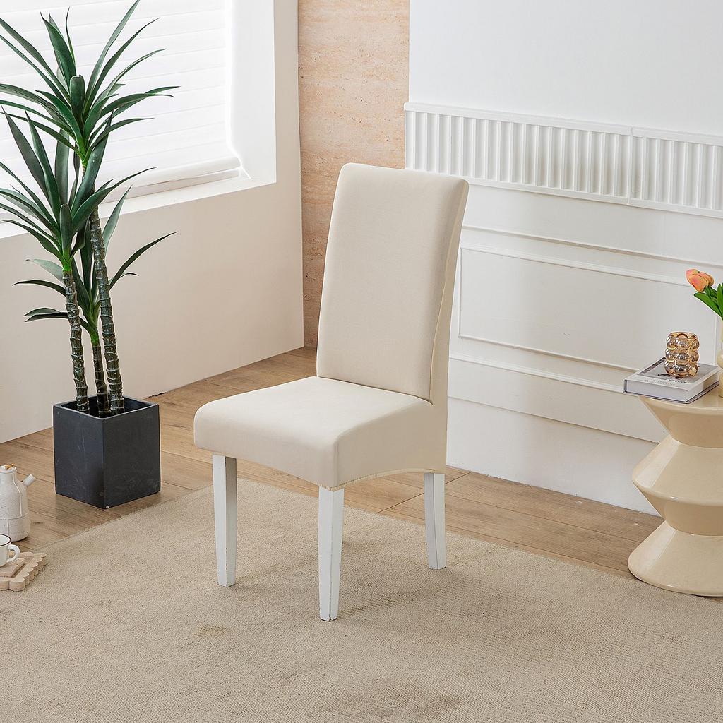 Printed Christmas Day Elastic Chair Cover Household One-Piece Half-Pack Stool Cover Hotel Dining Table Chair Cover