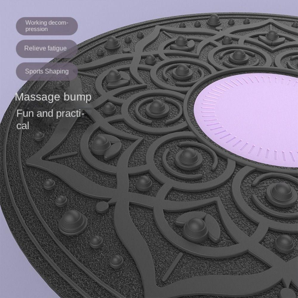 Wobble Balance Training Board Anti-Slip Plastic Core Trainer Yoga Balance Board  Gym