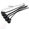 Nylon Buckle Heavy Duty Nylon Zip Ties Self-Locking Fixed Head Wire Harness Tie  Car Daily Repair