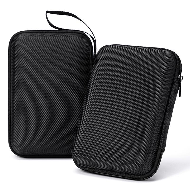 Torba 2,5 cala EVA na dysk twardy i słuchawki, Pudełko na kable cyfrowe, Uchwyt na power bank