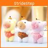 Plush Toy Capybara Keychain Stuffed Animal Doll Backpack Decoration Pendant